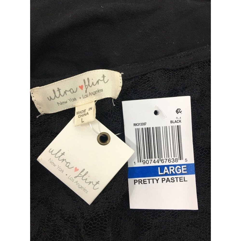 Ultra Flirt Ruched Top Lace Large - Picture 6 of 6